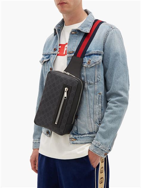 gucci man cross bag|men's gucci crossbody bag sale.